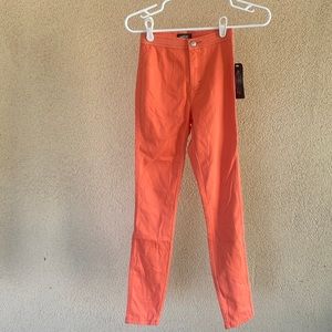 Jeggins.  High waist